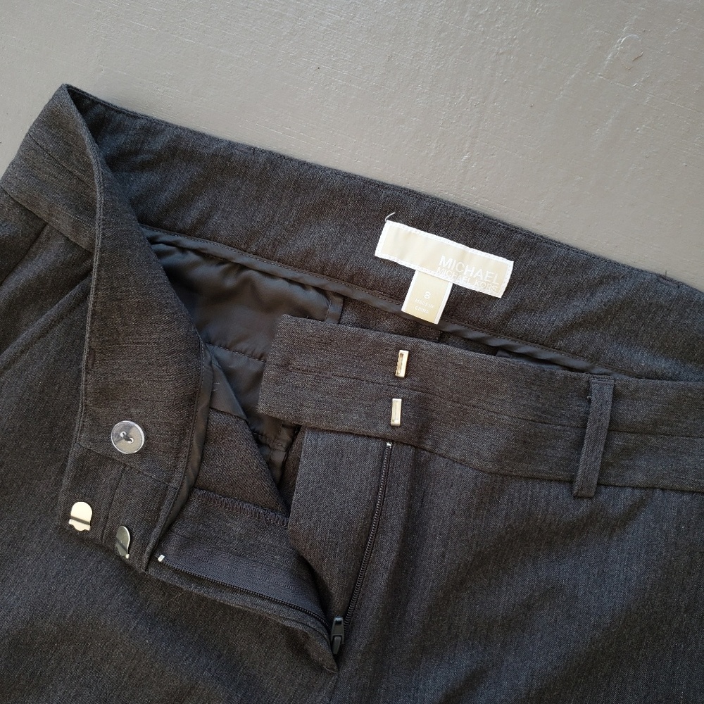 Michael Kors Gray Dress Pants Size 8